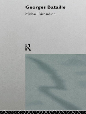 cover image of Georges Bataille